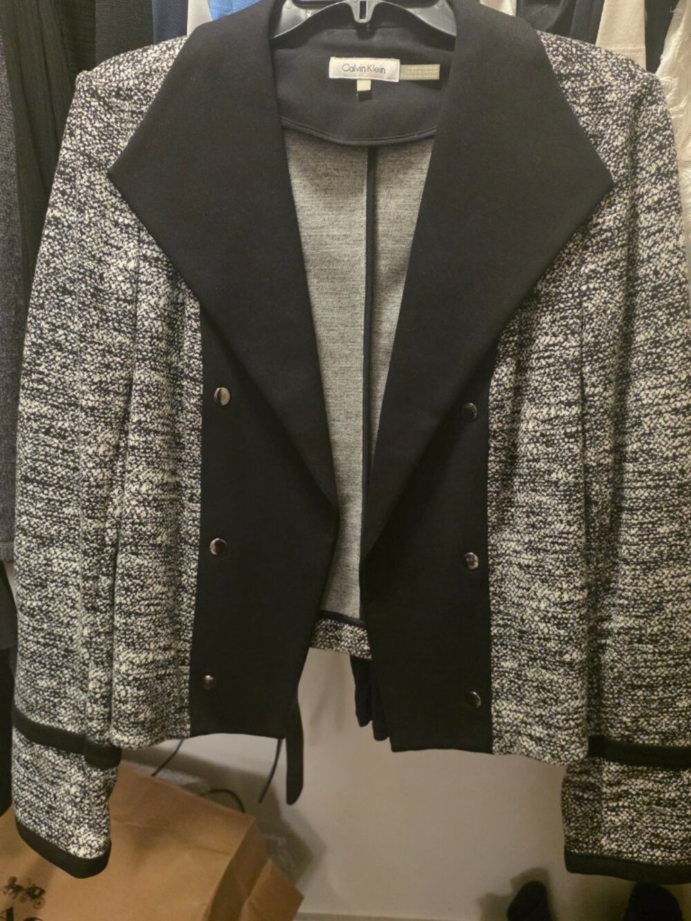 Open Front Jacket Calvin Klein - Picture 14 of 16